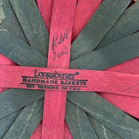 Longaberger 2003 Melody basket, liner, fabric liner - Picture 7 of 15